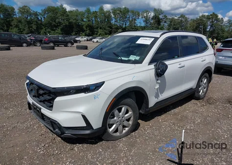 2025 Honda Cr-V Hybrid Sport-L из США, поврежденный, VIN 5J6RS6H8XSL042637